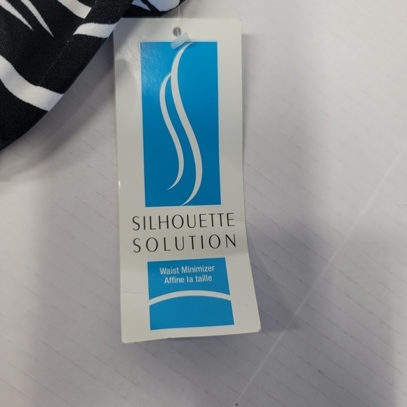 NWT Silhouette Solution Waist Minimizer One Piece Swimsuit - Picture 8 of 9